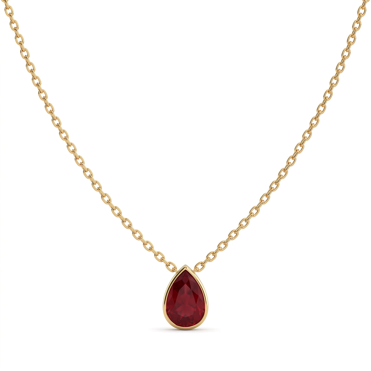BirthStone Necklace "Dew"