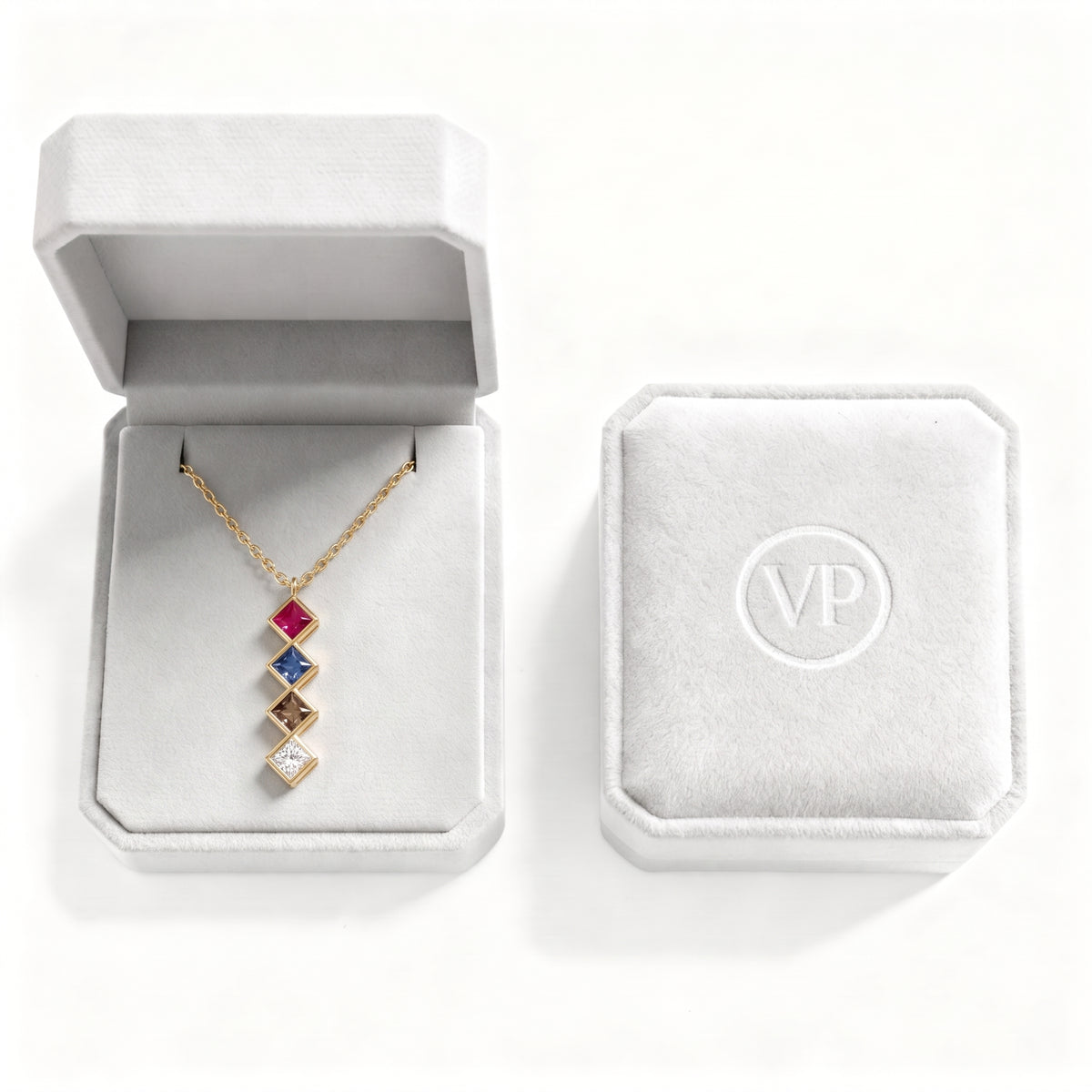BirthStone Necklace "Luma"